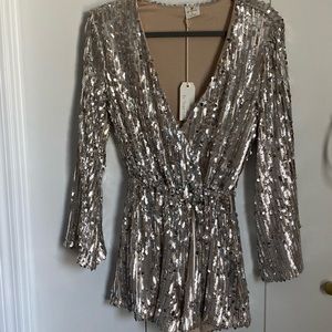 Sequin Romper